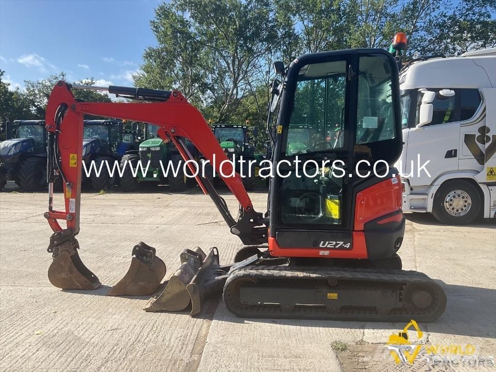 Kubota U 27-4 Minikoparki