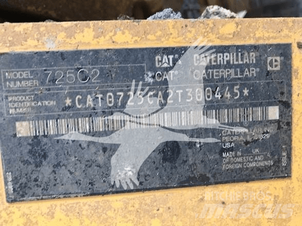 CAT 725C2 Wozidła przegubowe