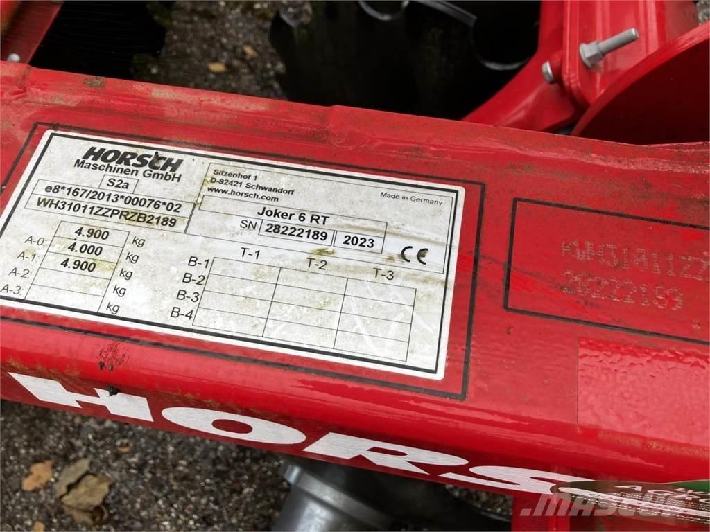 Horsch Joker 6 RT Brony talerzowe