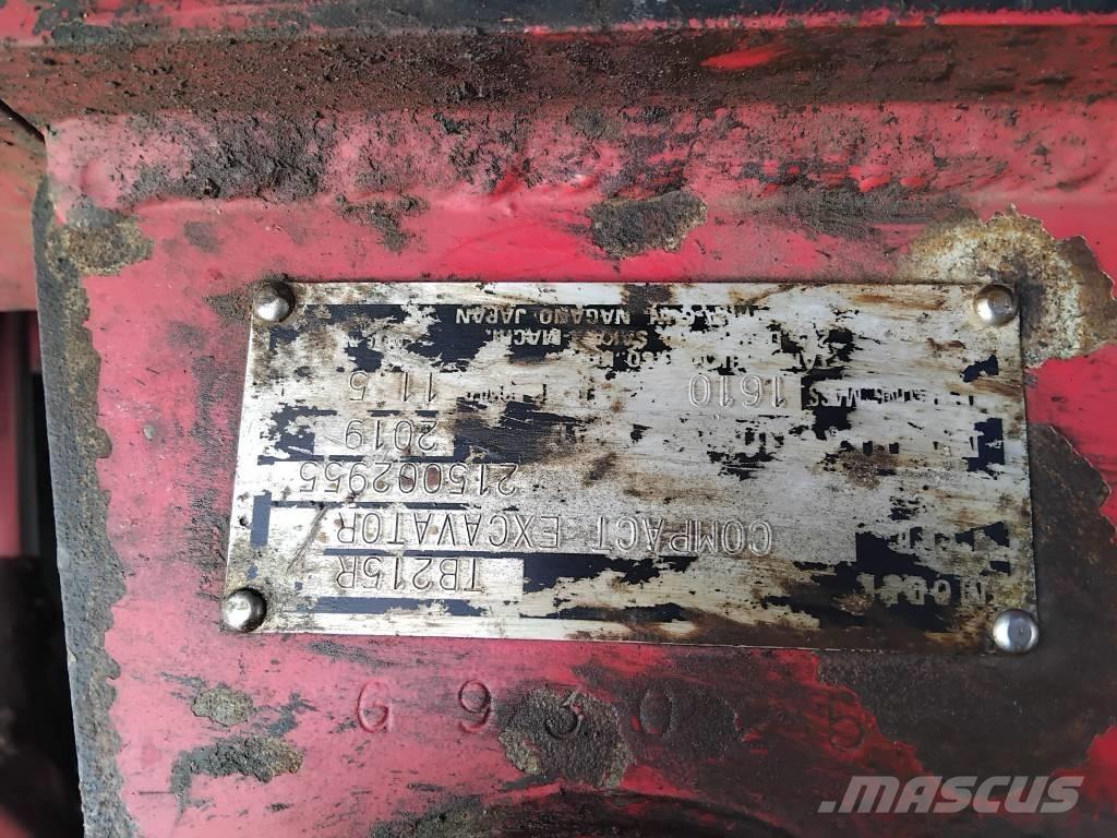 Takeuchi TB 215 R Minikoparki