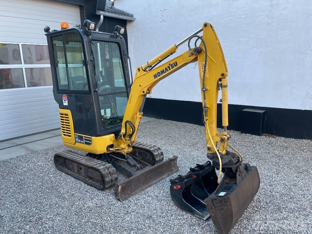 Komatsu PC 16 R-3HS Minikoparki