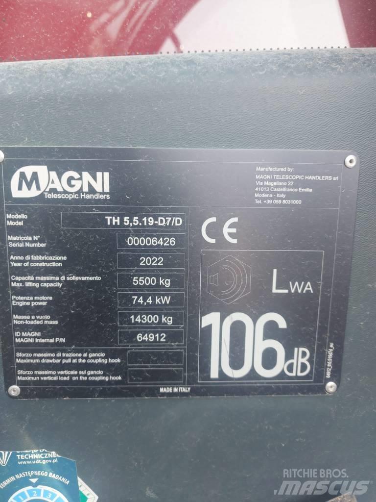 Magni TH 5.5 19 P Ładowarki teleskopowe