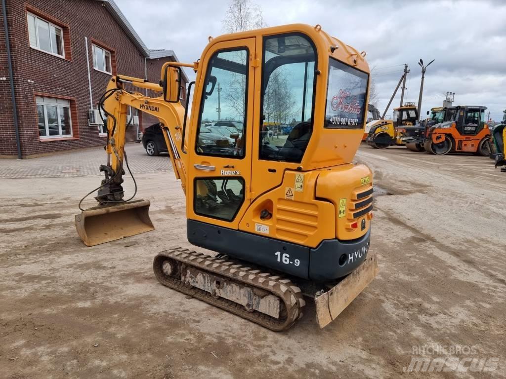 Hyundai R16-9 Minikoparki