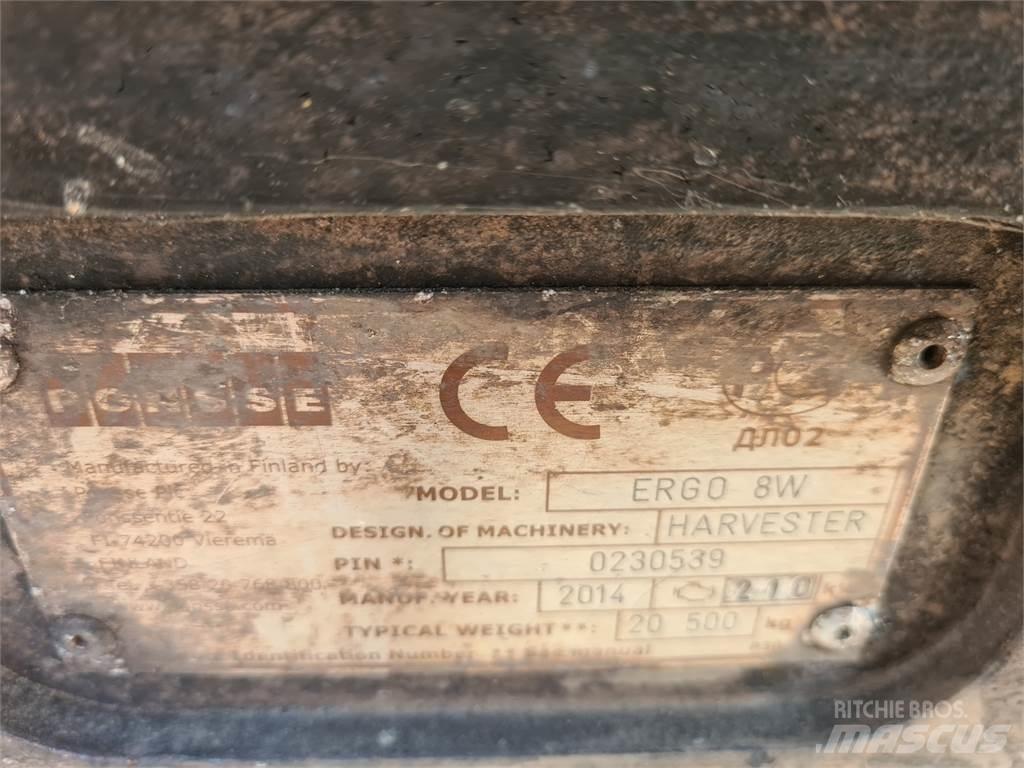 Ponsse Ergo 8wd Harwestery
