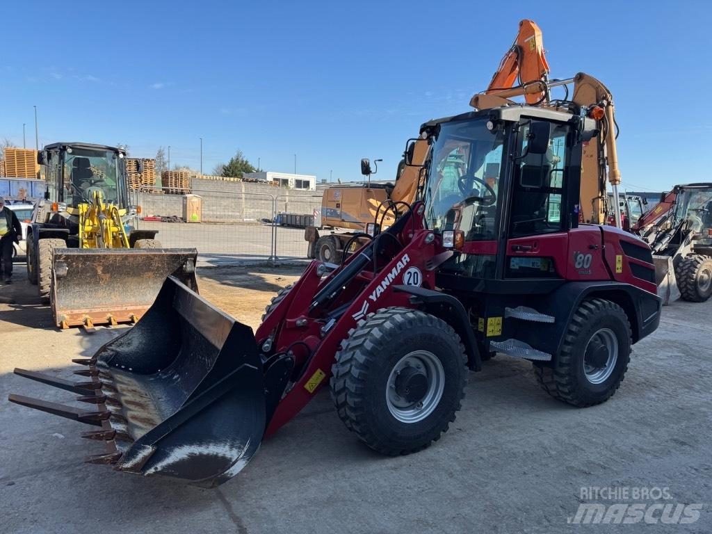 Yanmar V80 (02162) Ładowarki kołowe