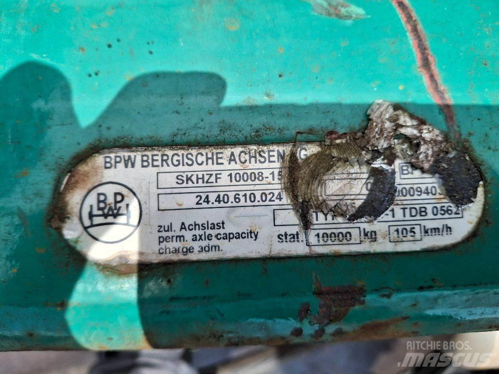 BPW SKHZF 10008-15 Mosty, wały i osie