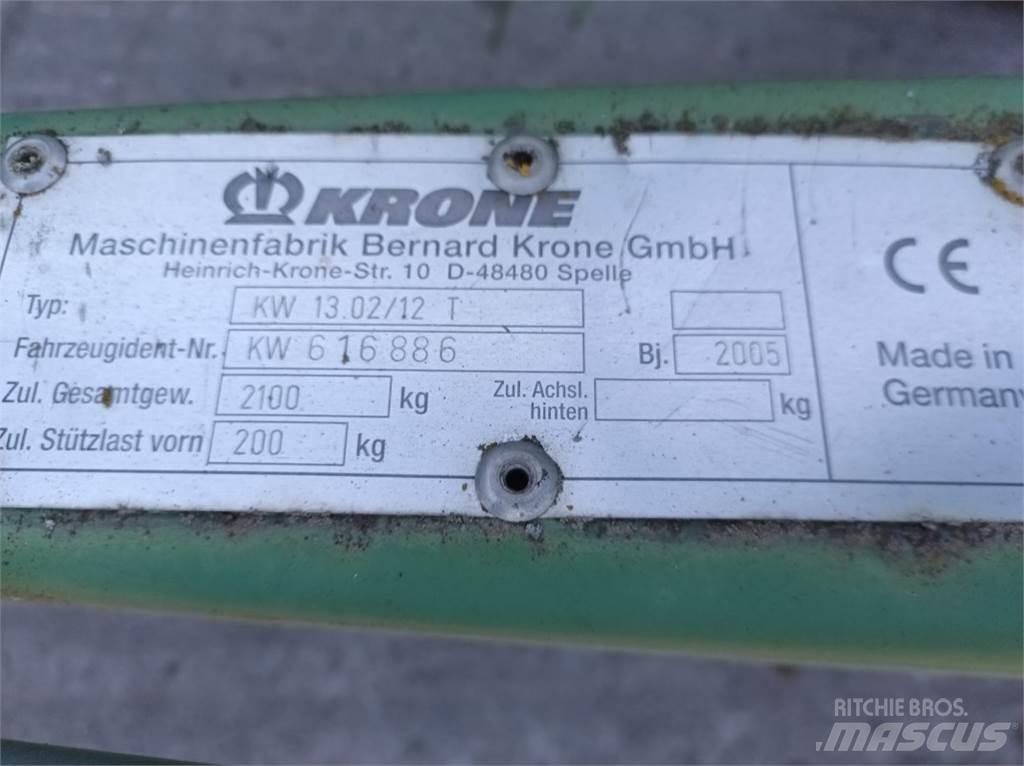 Krone KW1302/12T Zgrabiarki i przetrząsacze