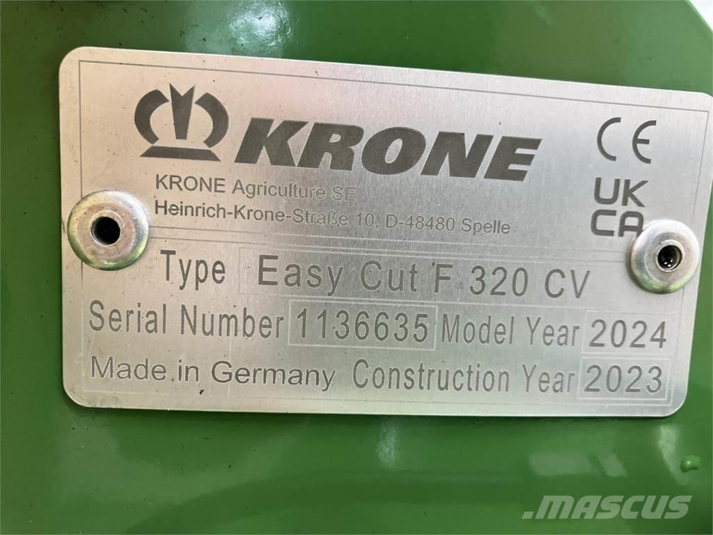 Krone EC F 320 CV Kosiarki