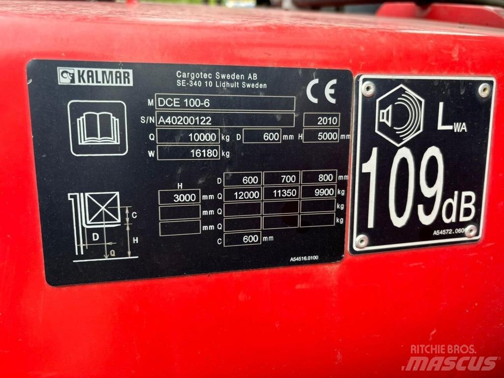 Kalmar DCE 100-6 Wózki Diesla