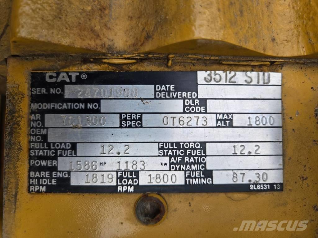 CAT 3512 Agregaty prądotwórcze Diesla