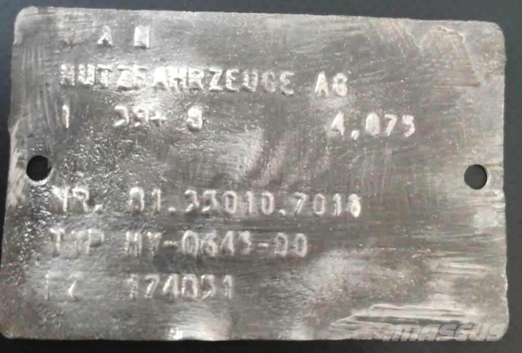 MAN L 2000 Mosty, wały i osie