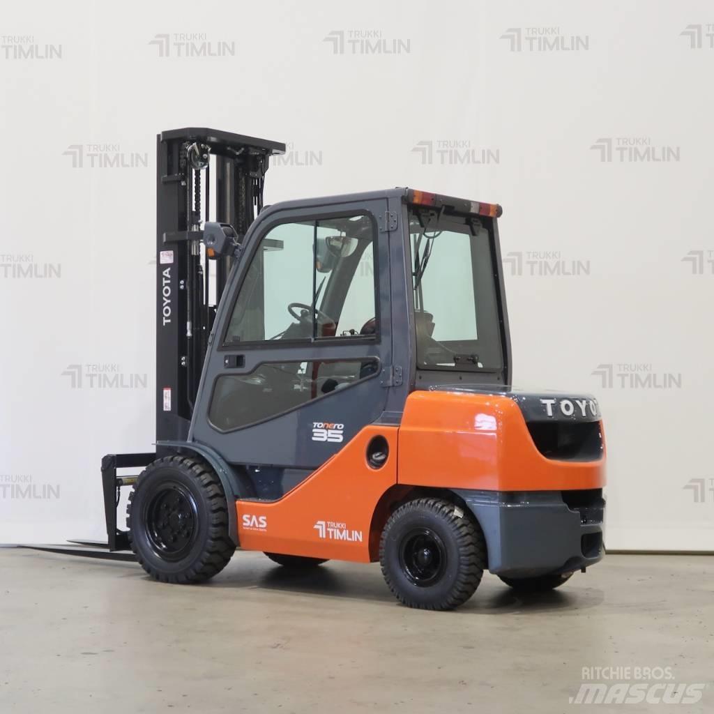 Toyota 02-8FDJF35 Wózki Diesla