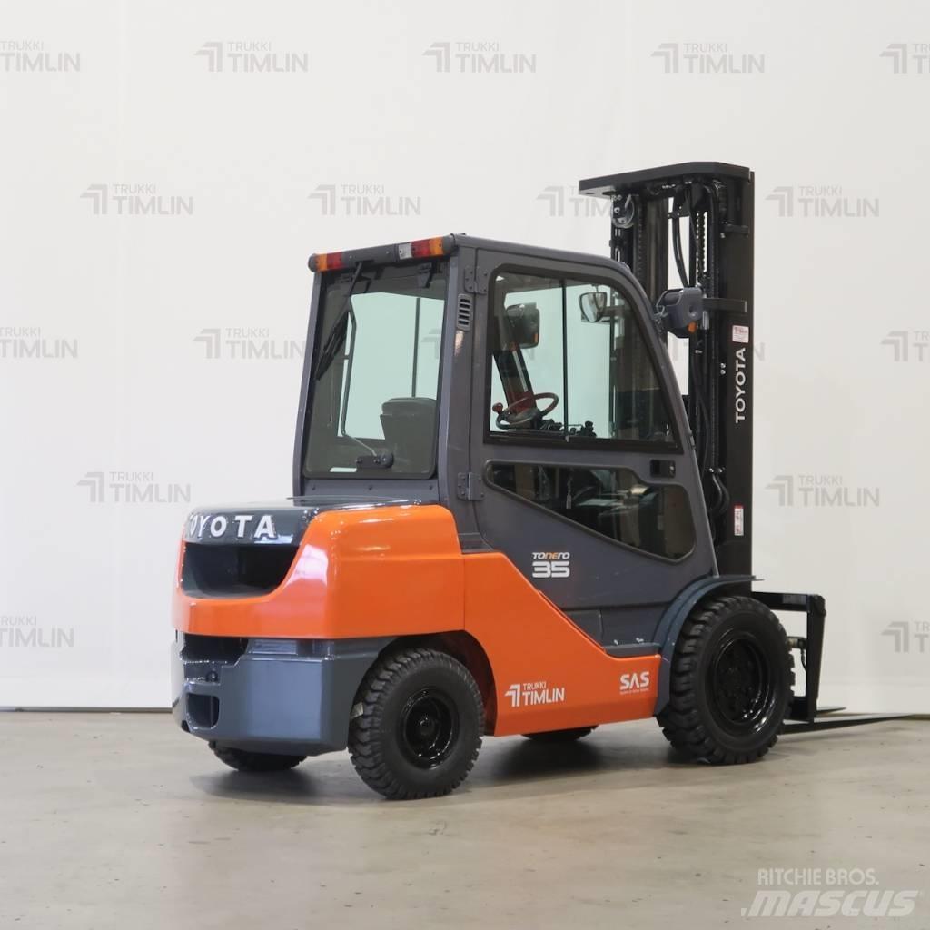 Toyota 02-8FDJF35 Wózki Diesla