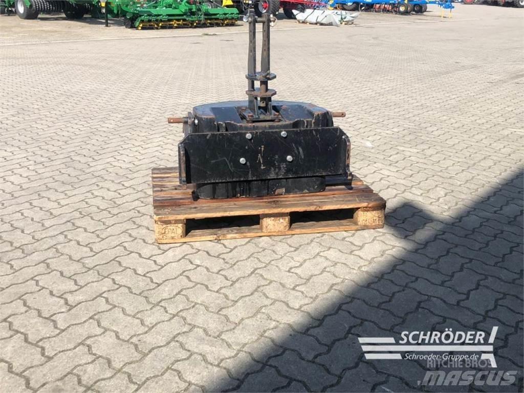  900KG GUSSGEWICHT Inne akcesoria do ciągników
