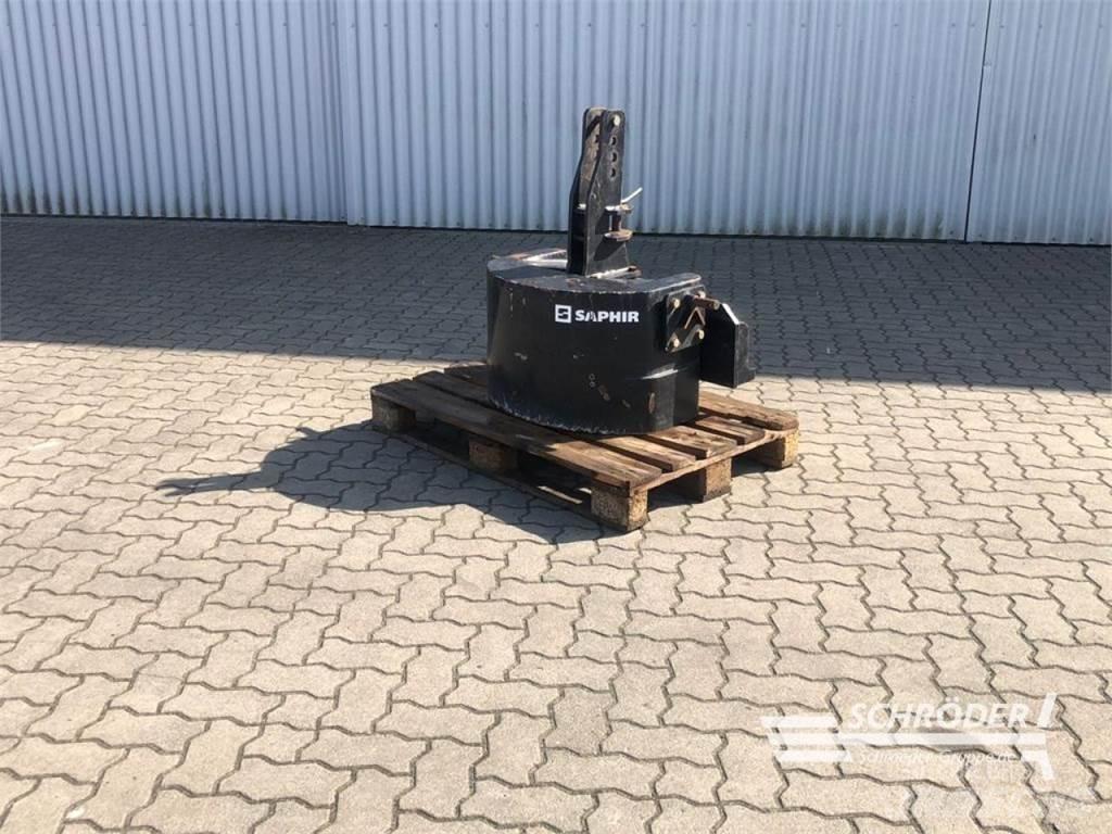  900KG GUSSGEWICHT Inne akcesoria do ciągników