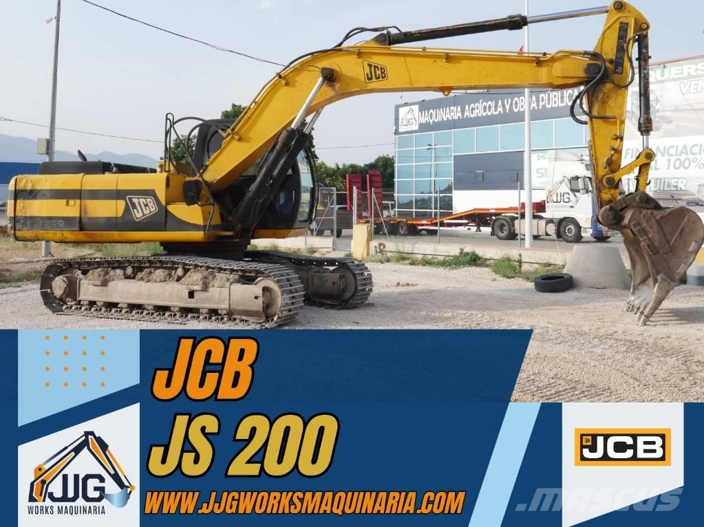 JCB JS 200 Koparki gąsienicowe
