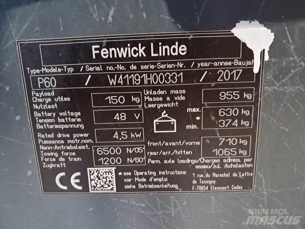 Linde P60 Ciągniki siodłowe