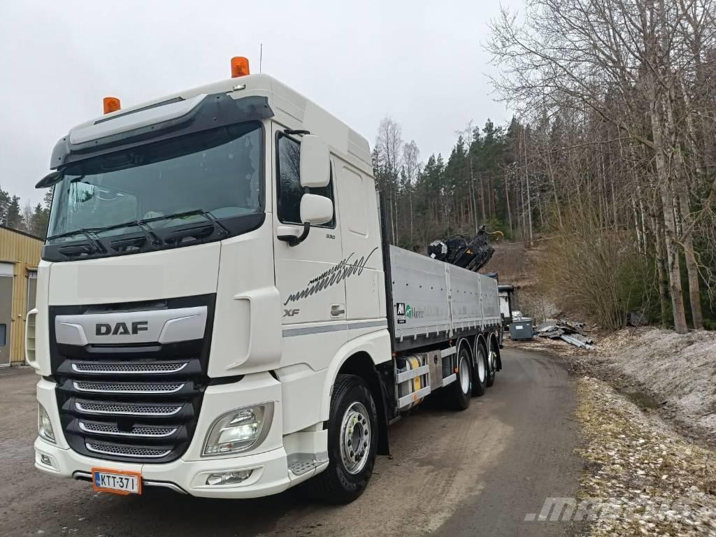 DAF XF 530 FAW Żurawie samochodowe