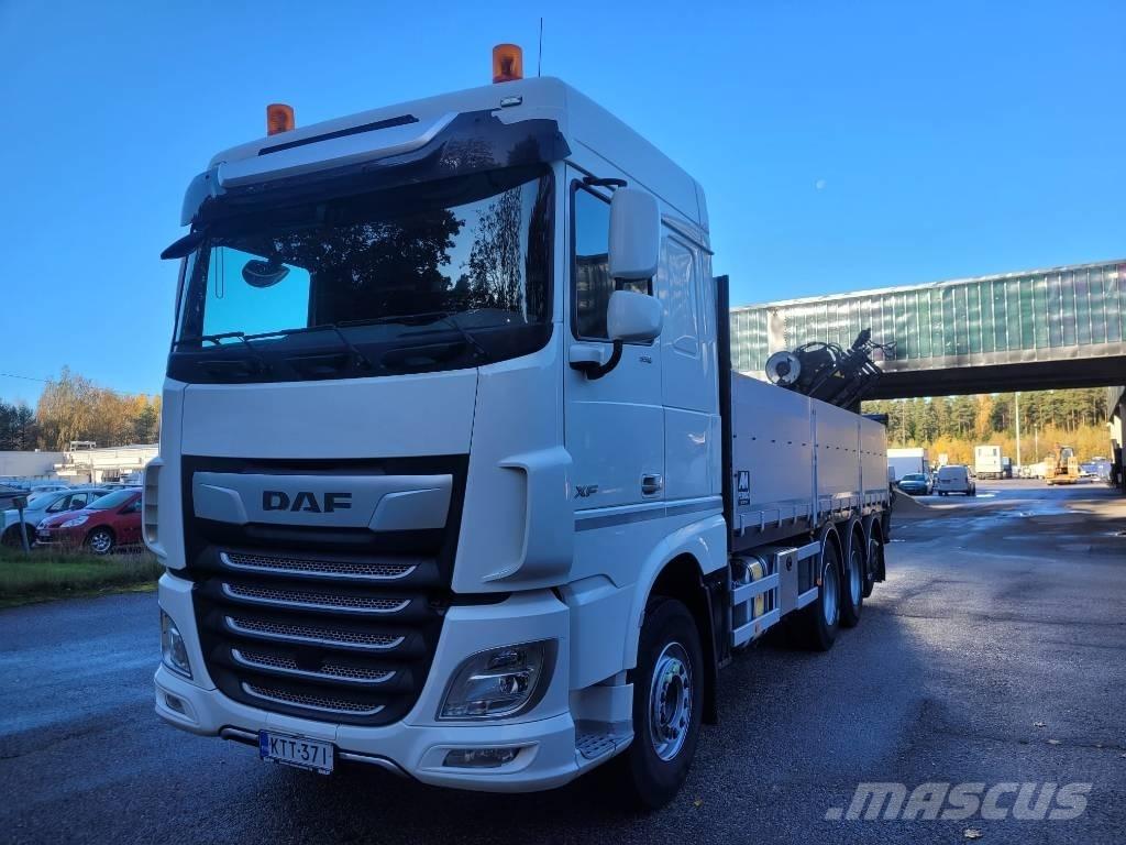 DAF XF 530 FAW Żurawie samochodowe