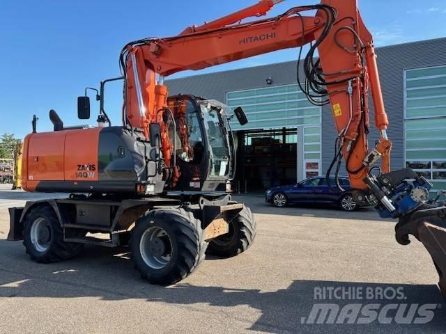 Hitachi ZX 140 W-5 Koparki kołowe