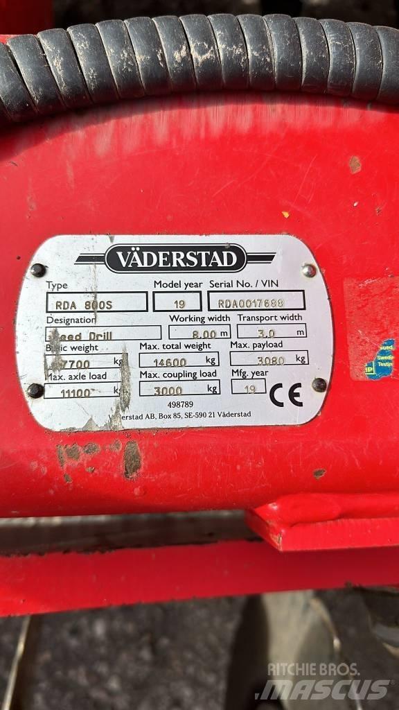 Väderstad RapidA800S Siewniki