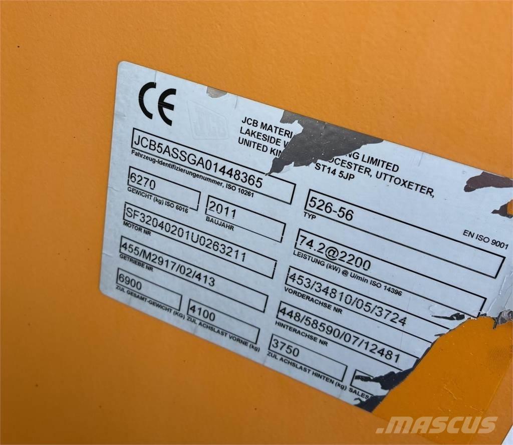 JCB 526-56 Ładowarki rolnicze