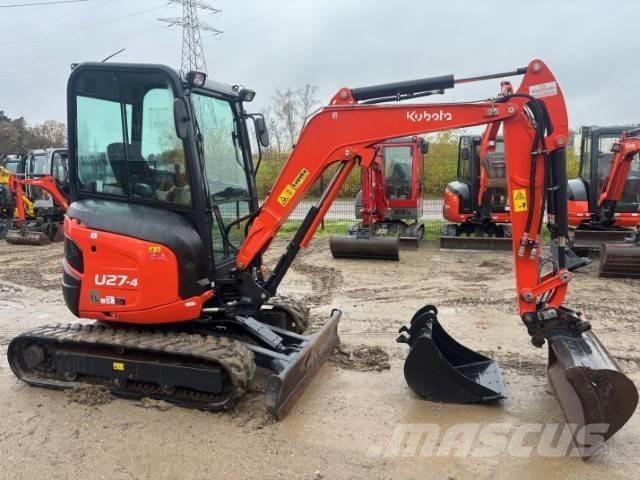 Kubota U 27-4 Minikoparki