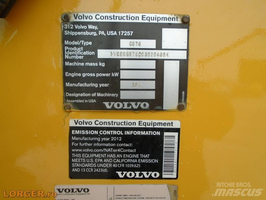 Volvo G 976 Równiarki