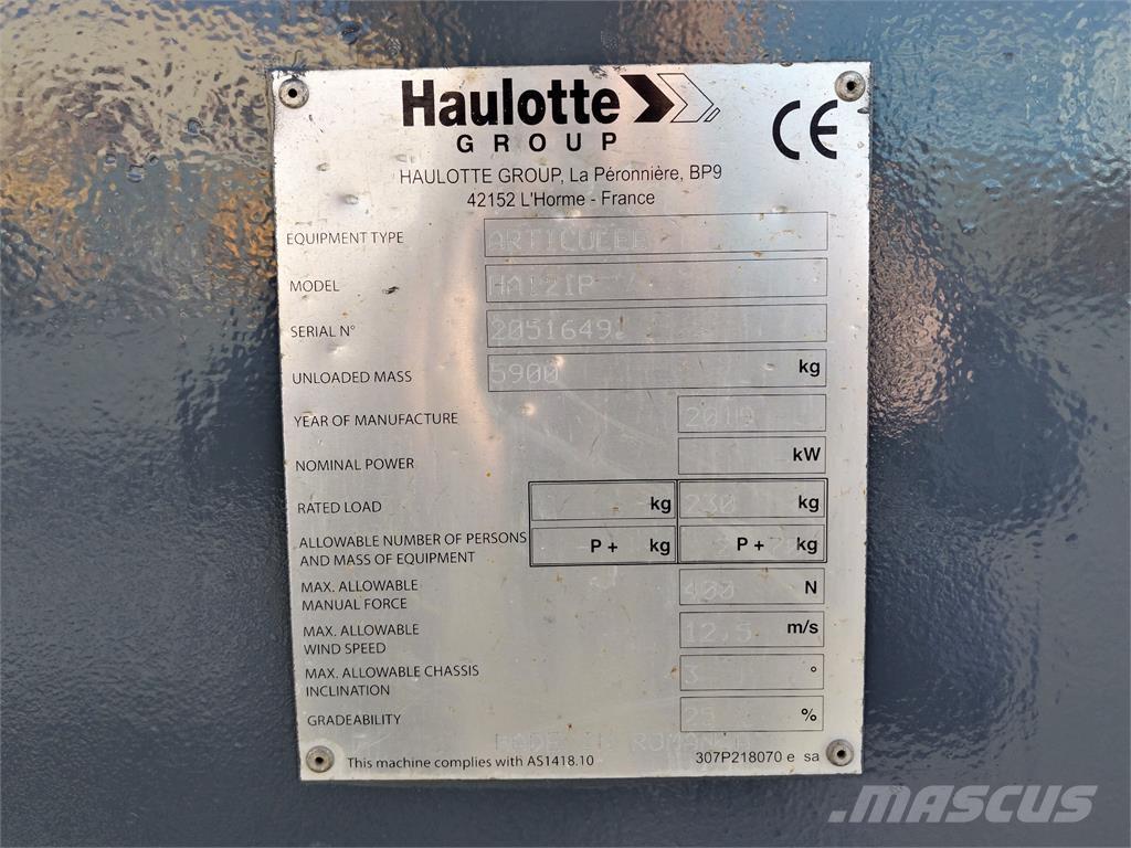 Haulotte HA12IP Podnośniki przegubowe