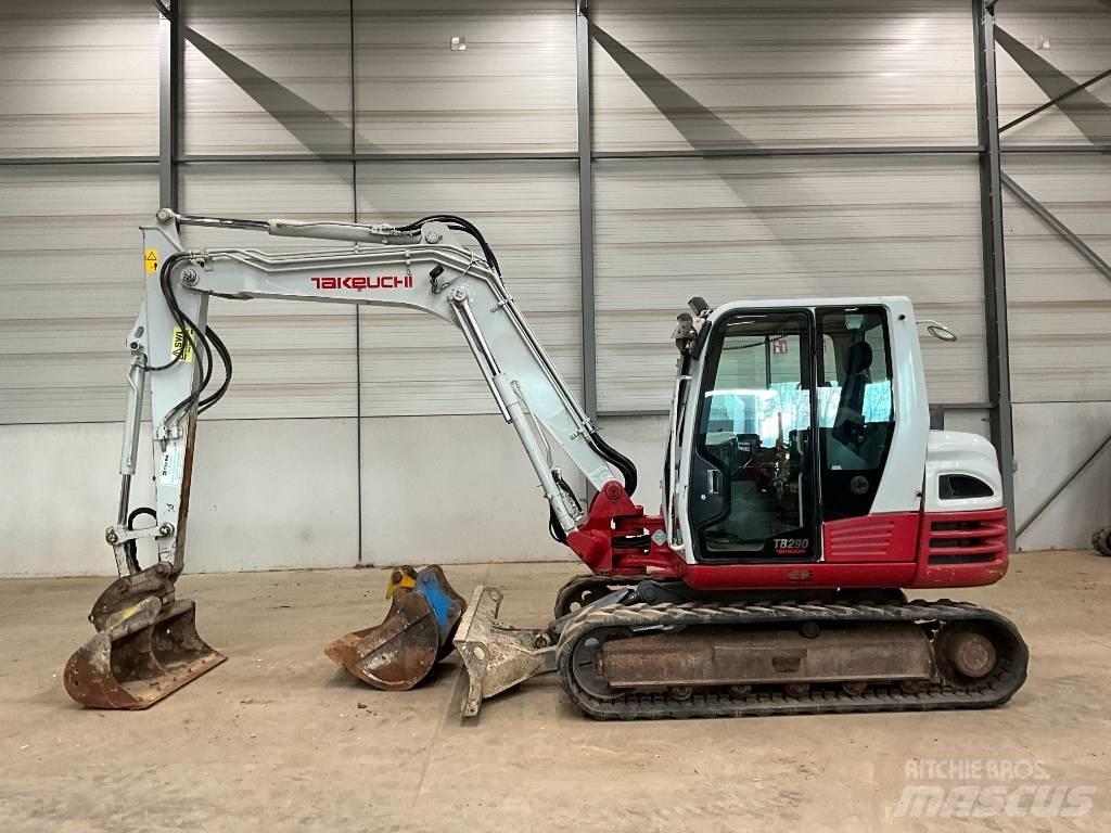 Takeuchi TB 290 Midikoparki  7t - 12t