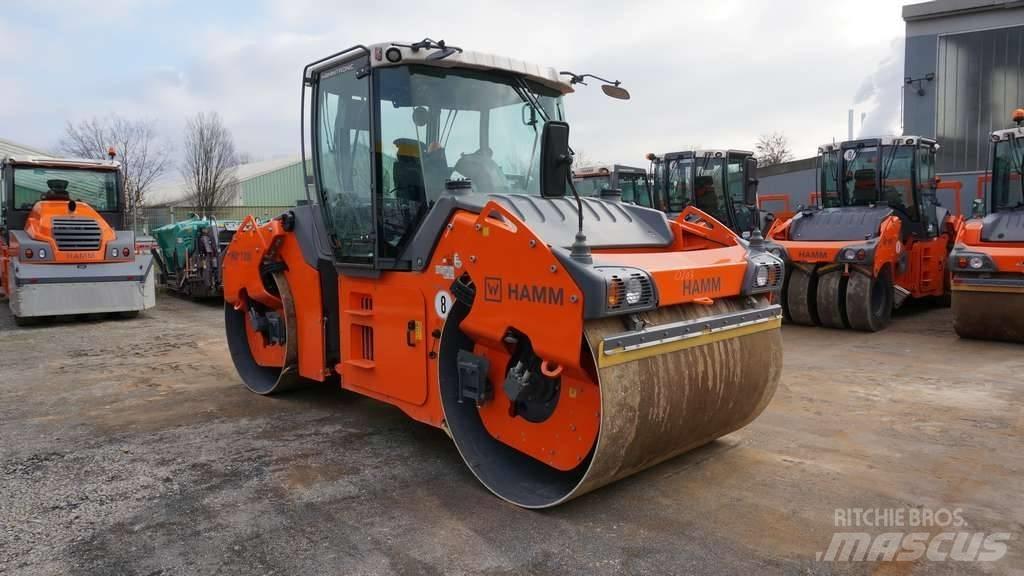 Hamm HD+120iVV Walce dwubębnowe
