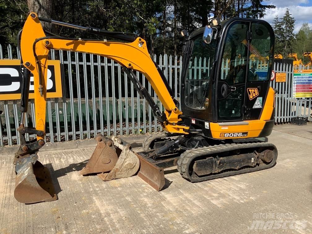 JCB 8026 CTS Minikoparki