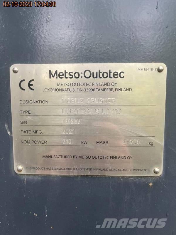 Metso LT120 Kruszarki