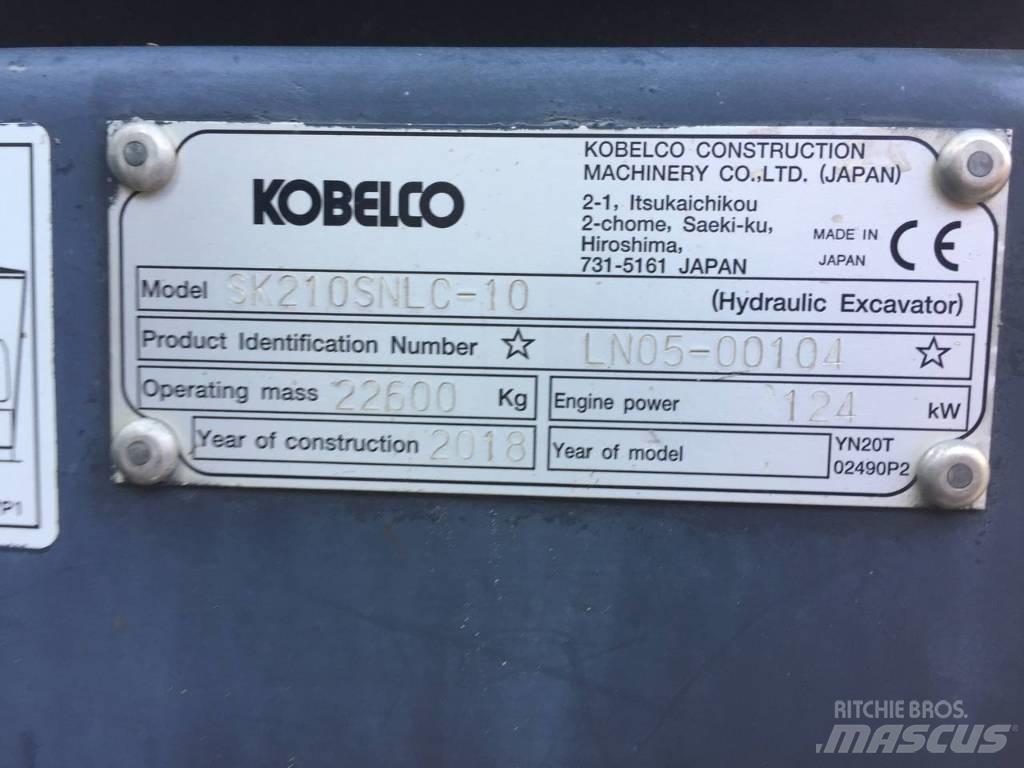Kobelco SK210NLC Koparki gąsienicowe