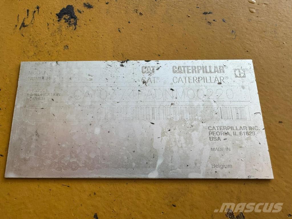 CAT 374FL Koparki gąsienicowe