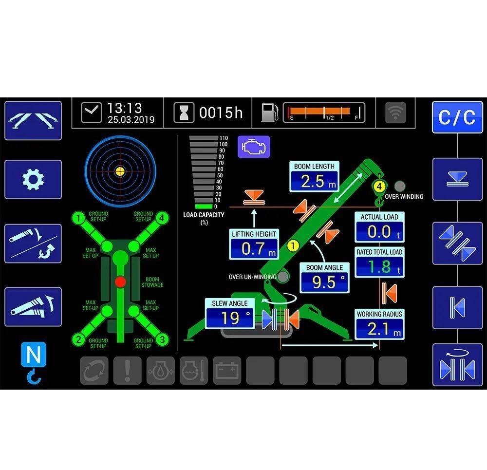 Maeda MC285CWME-3 Mini dźwigi