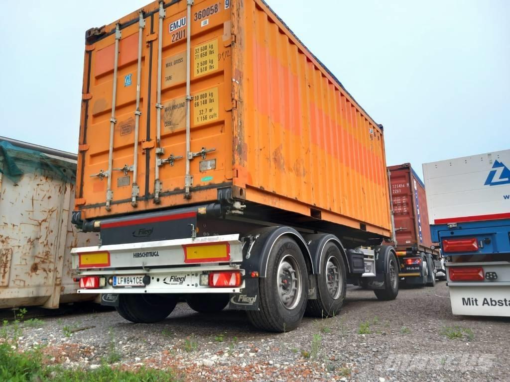 Fliegl DPS 240 Przyczepy do transportu kontenerów