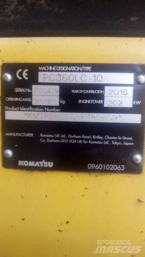 Komatsu PC 360 LC-10 Koparki gąsienicowe