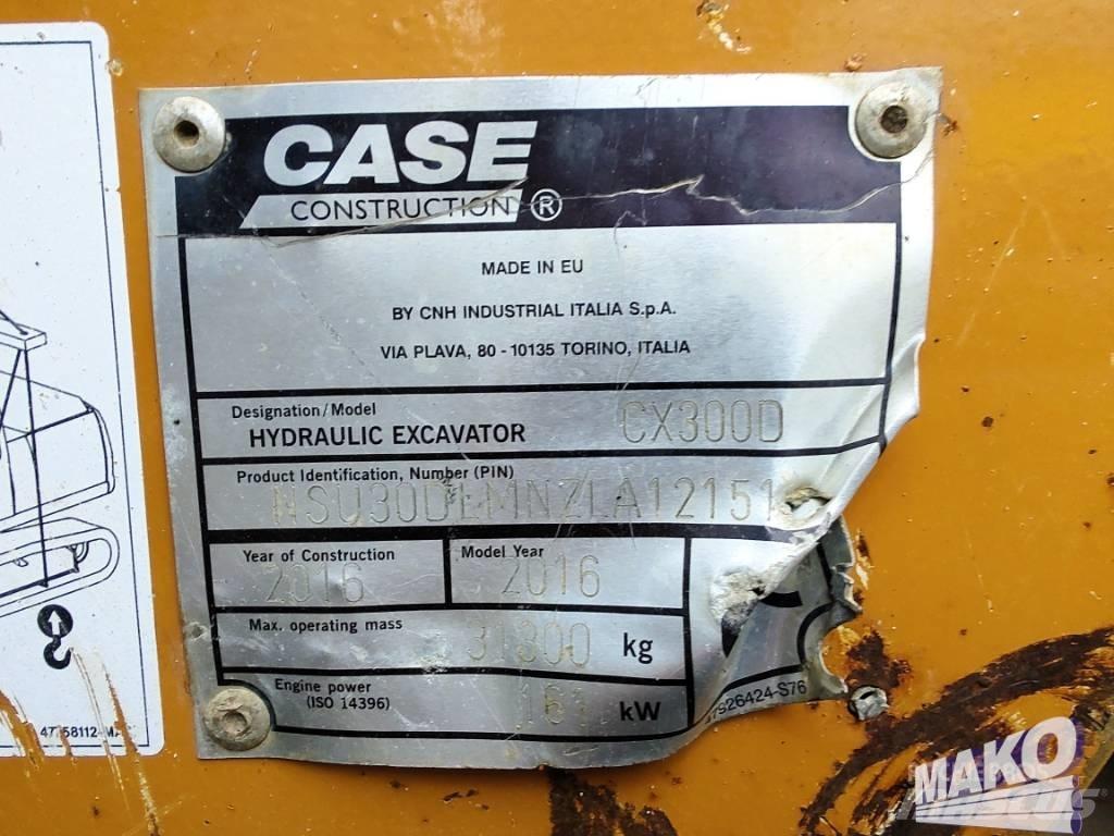 CASE CX 300 D Koparki gąsienicowe