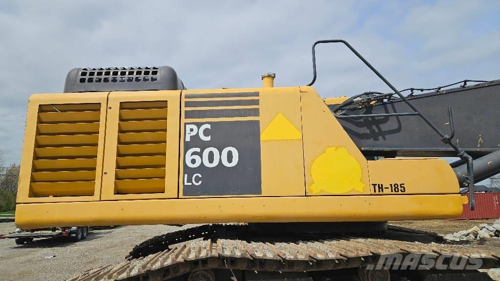 Komatsu PC600 LC-6 Koparki gąsienicowe