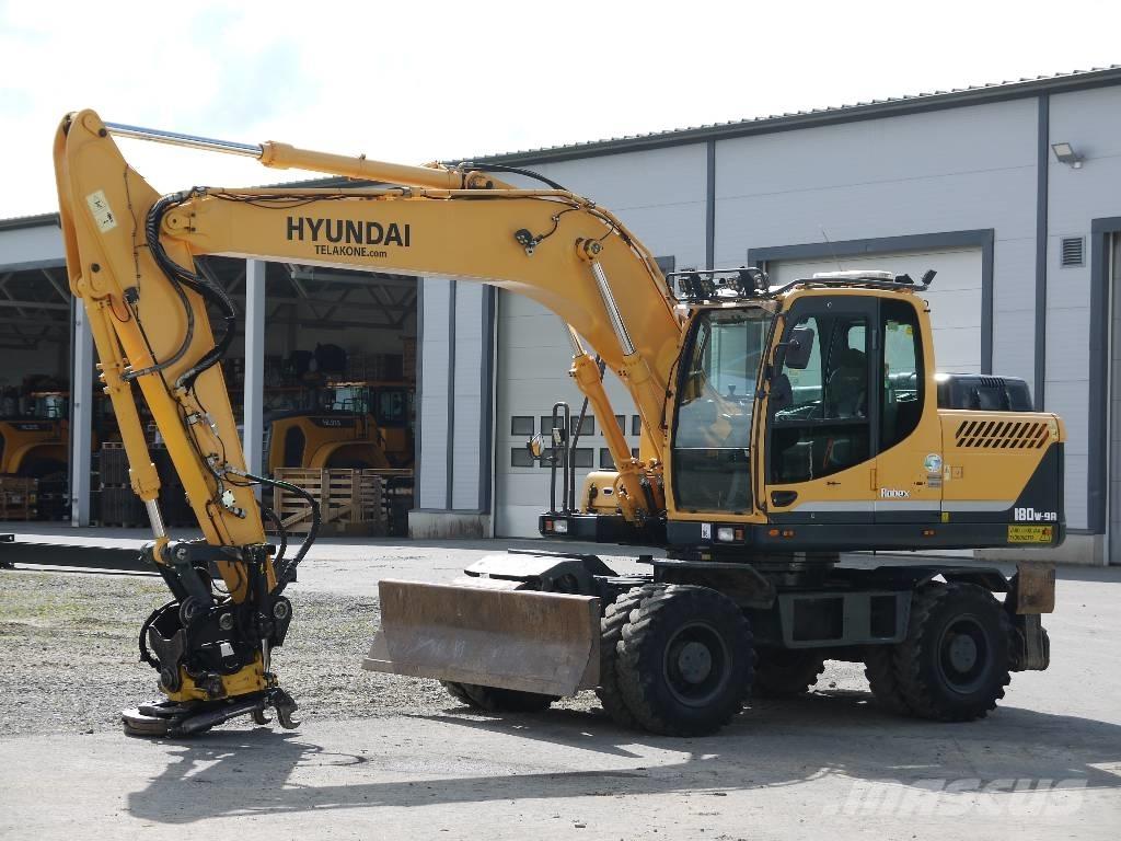 Hyundai R 180 W-9A Koparki kołowe