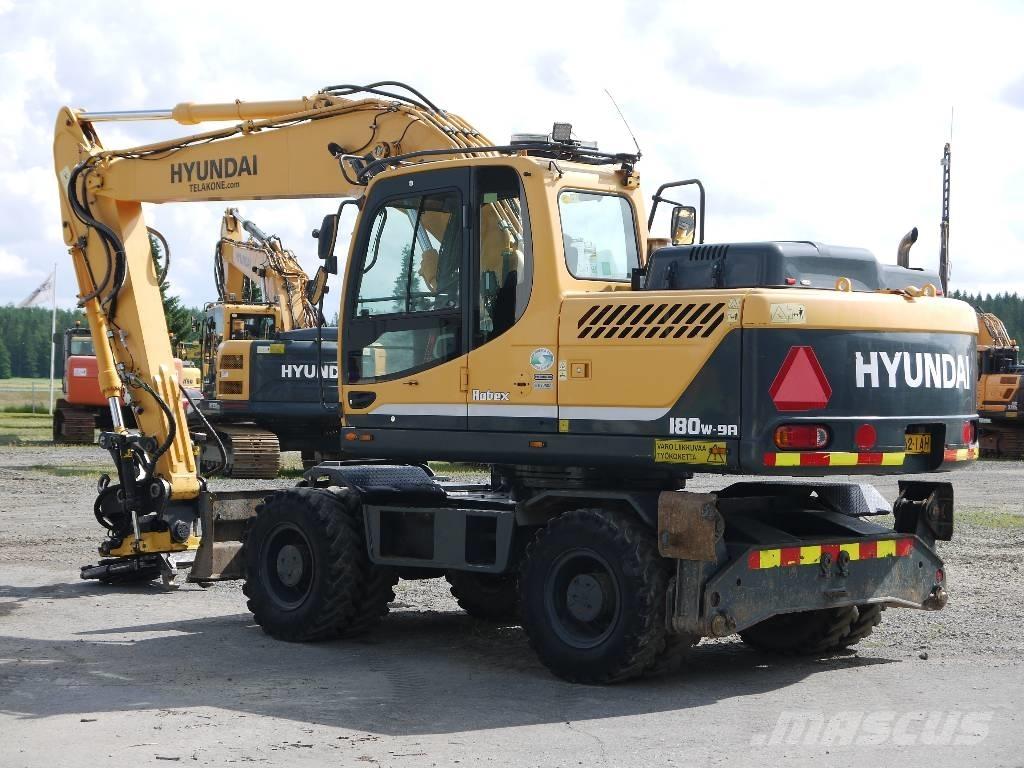 Hyundai R 180 W-9A Koparki kołowe