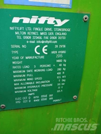 Niftylift HR 28 Podnośniki przegubowe