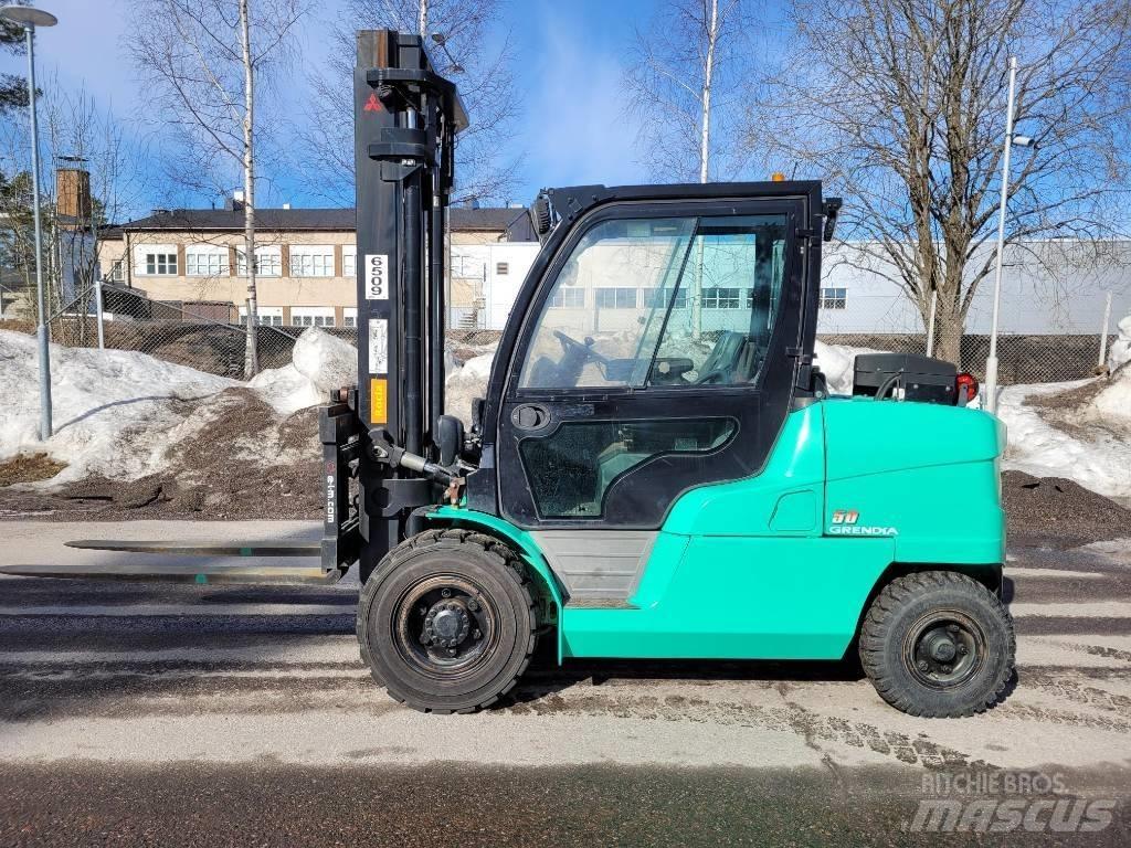 Mitsubishi FD50N Wózki Diesla