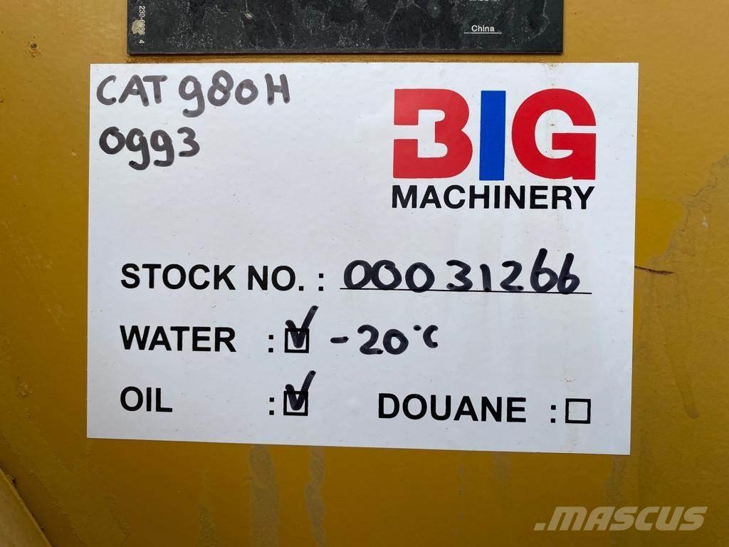 CAT 980H Ładowarki kołowe