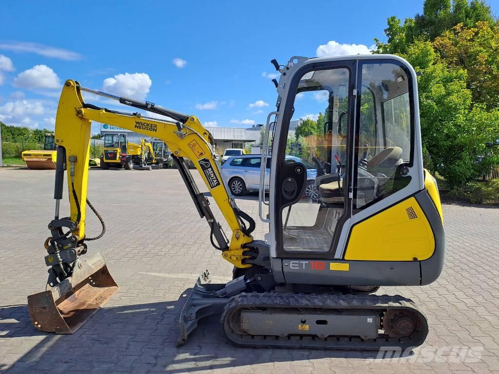 Wacker Neuson ET18 Koparki gąsienicowe