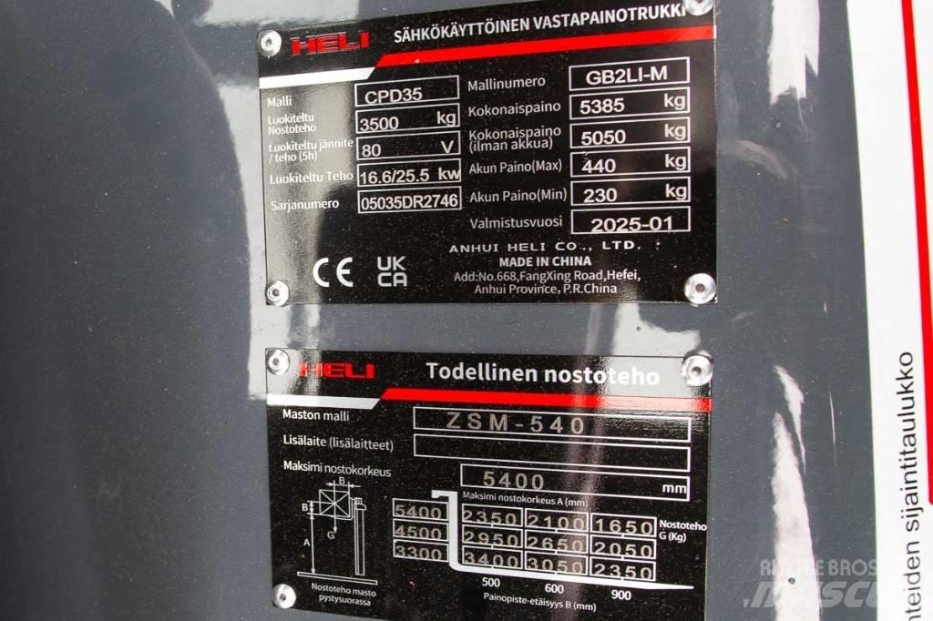 Heli CPD 35 Wózki elektryczne