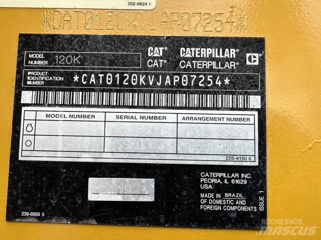 CAT 120K Równiarki