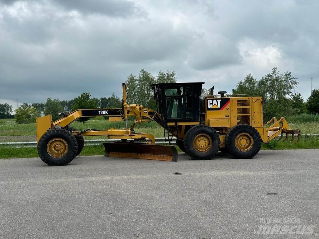 CAT 120K Równiarki