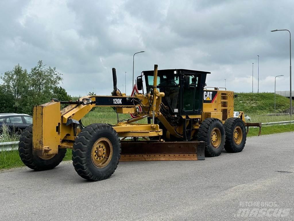 CAT 120K Równiarki